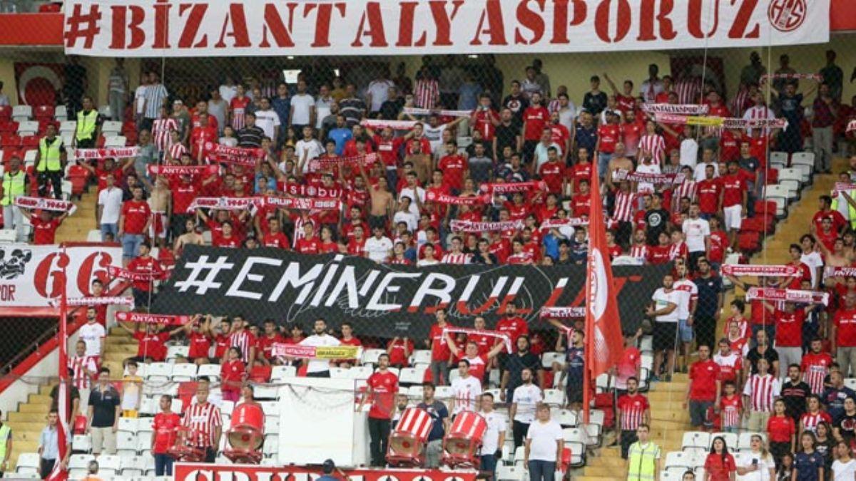 Antalyaspor'un bilet geliri Emine Bulut'un kzna ulat