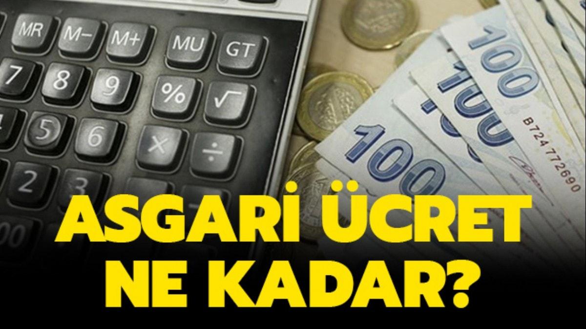 Asgari cret ne kadar"