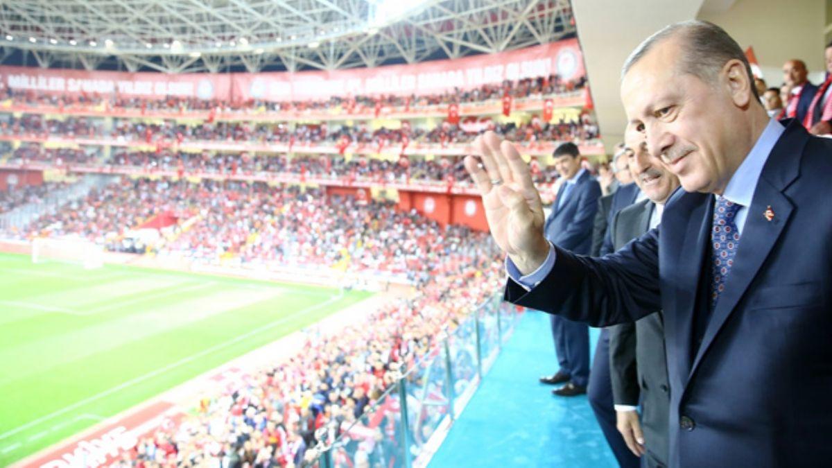 Eskiehirspor, Bakan Erdoan'a teekkr etti