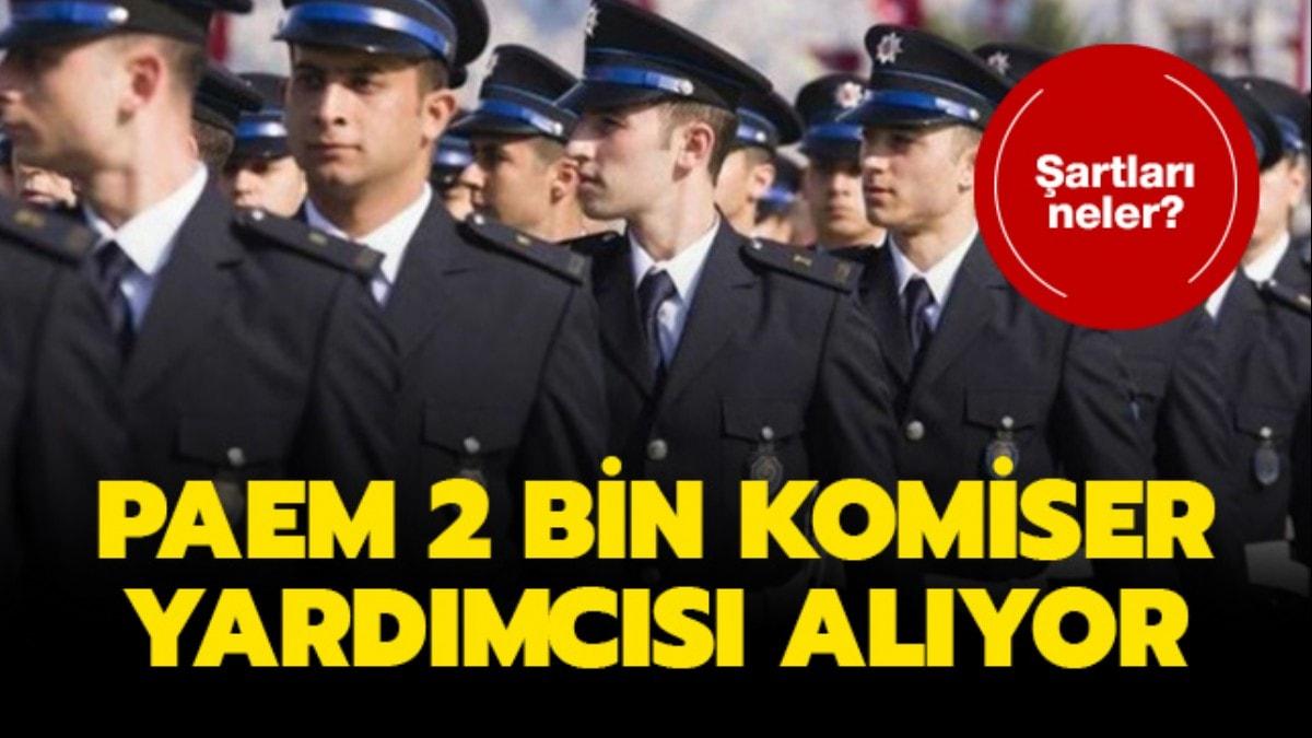 Komiser yardmcl alm ne zaman yaplacak"  