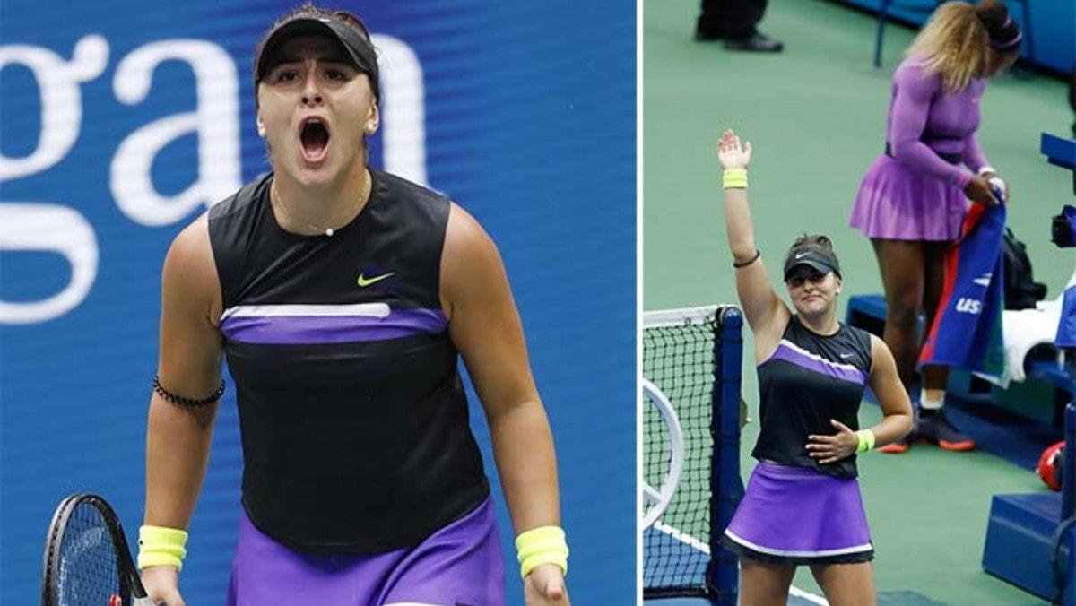 Serena Williams okta! ABD Ak'ta Andreescu srprizi