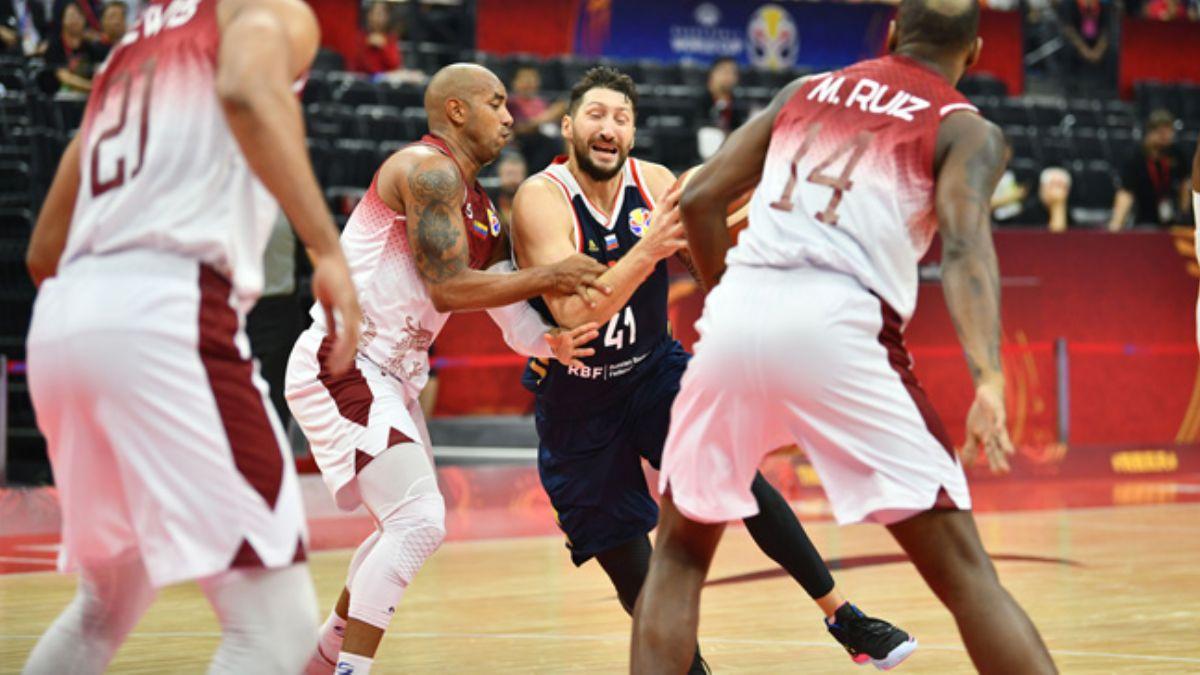 2019 FIBA Dnya Kupas'nda Rusya, Venezuela'y 69-60 yendi