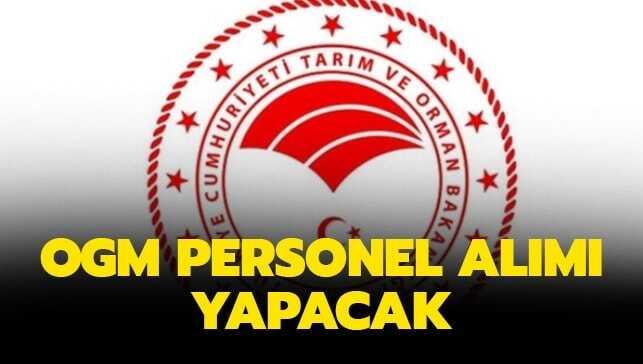 Orman Genel Müdürlüğü personel alımı başvuruları başladı!