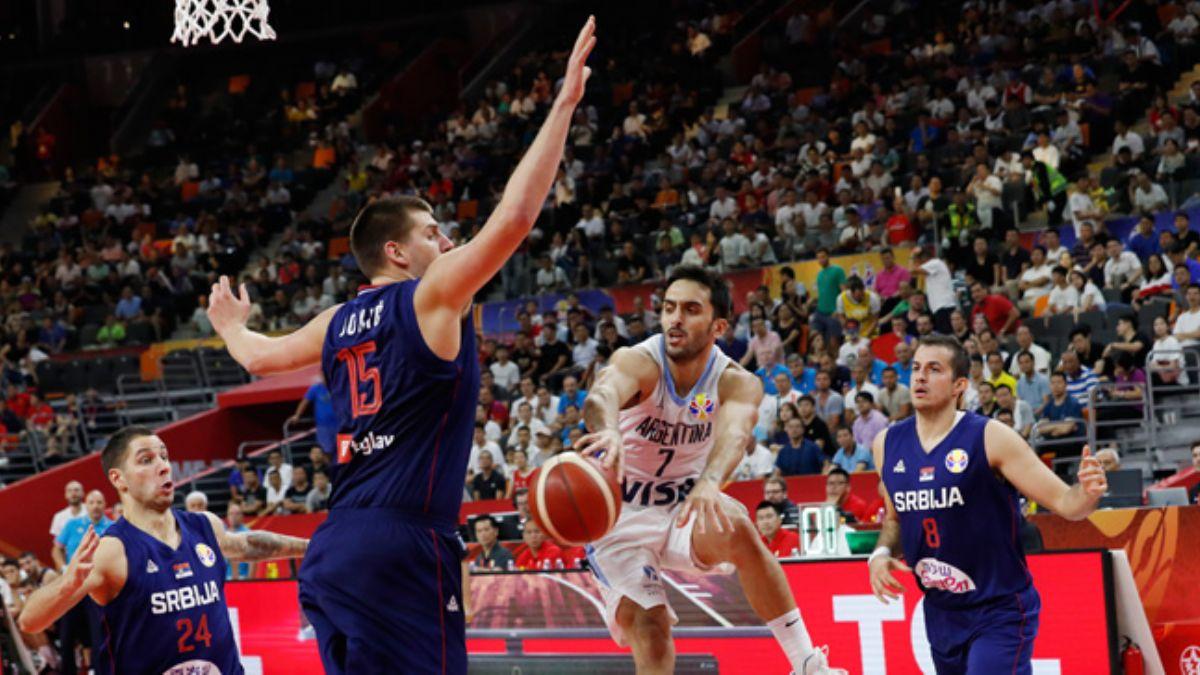 2019 FIBA Dnya Kupas'nda Arjantin, Srbistan' 97-87 yenerek yar finale ykseldi