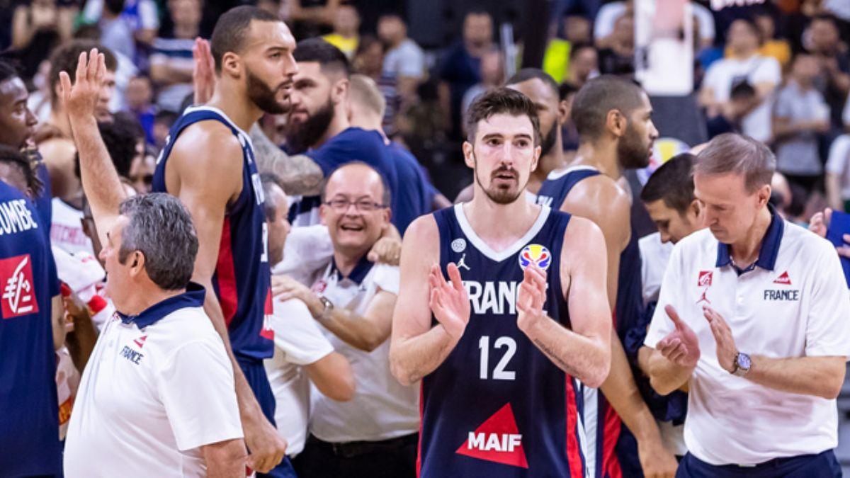 2019 FIBA Dnya Kupas'nda Fransa, ABD'yi yenip yar finale ykseldi