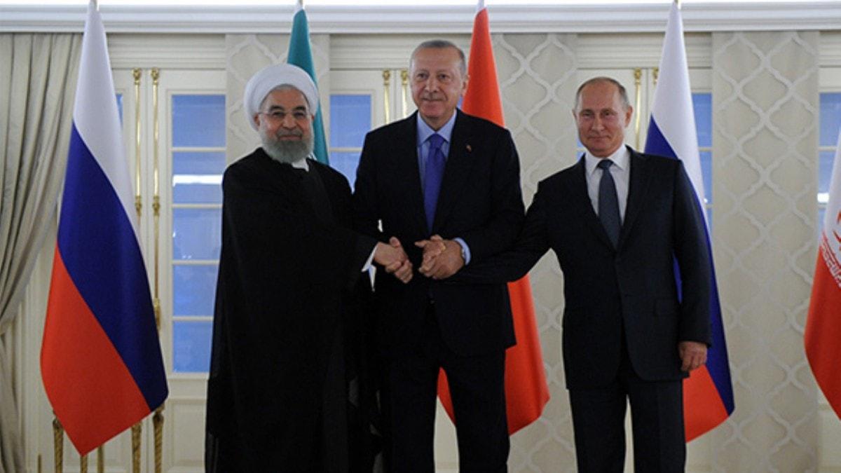 Trkiye-Rusya-ran l Liderler Zirvesi'ne Rus basnndan arpc yorum: Geri dnlmez evrede