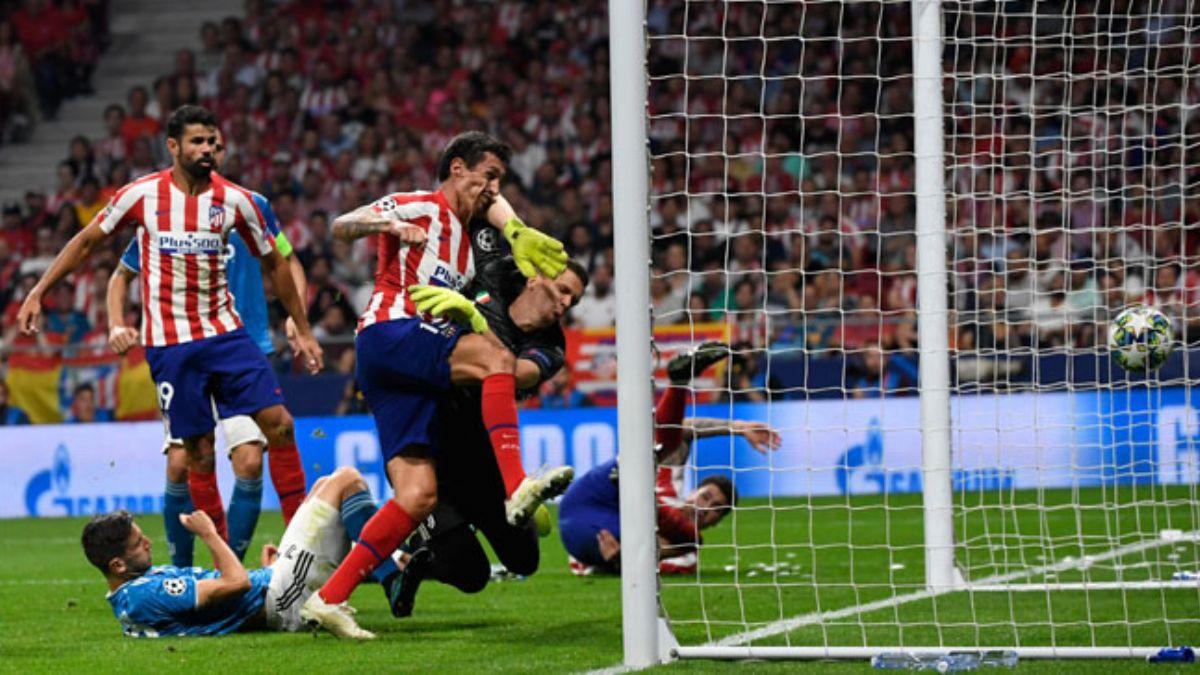 Atletico 1 puan 90'da ald