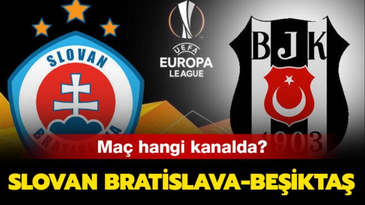 Slovan Bratislava Beikta balyor! Slovan Bratislava Beikta hangi kanalda yaynlanacak"
