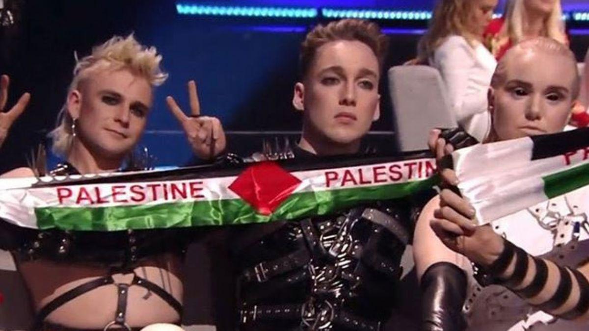 Avrupa Yayn Birliinden zlanda'ya 'Filistin bayra' cezas