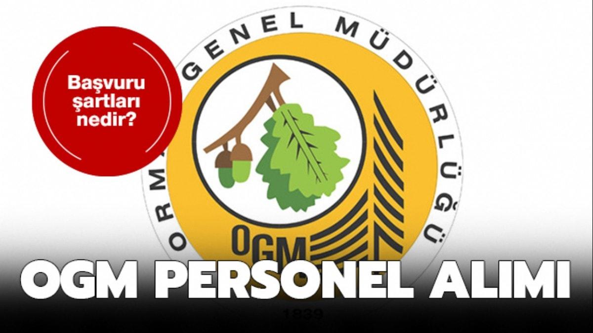 OGM ie alm ekran: Orman Genel Mdrl personel alm bavurular bitti mi"