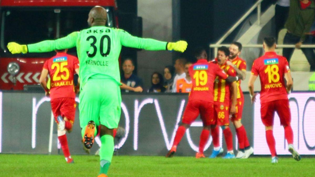 Yeni Malatyaspor i sahada Galatasaray'a yenilmiyor