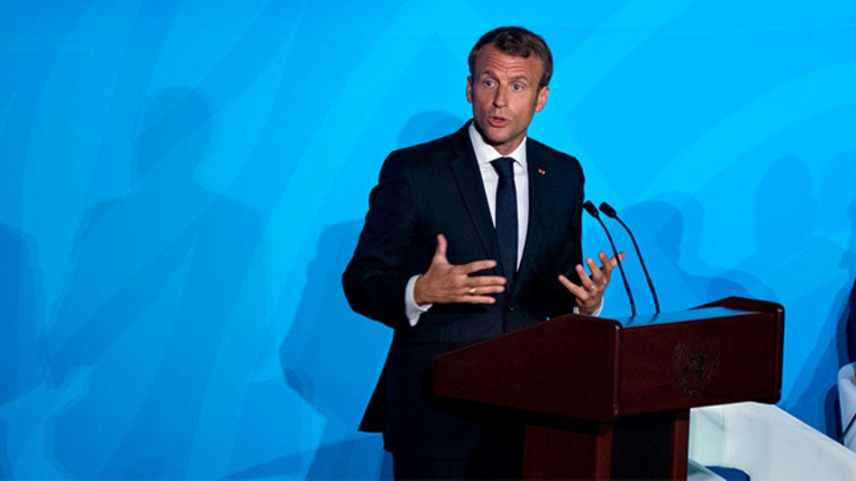 Macron'dan evrecilere Gitsinler Polonya'da gsteri yapsnlar mesaj