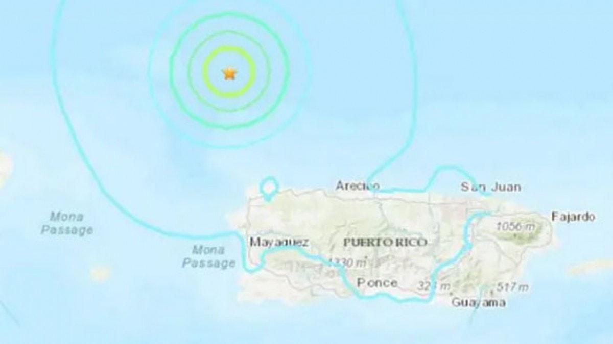 Porto Riko'da 6 byklnde deprem!