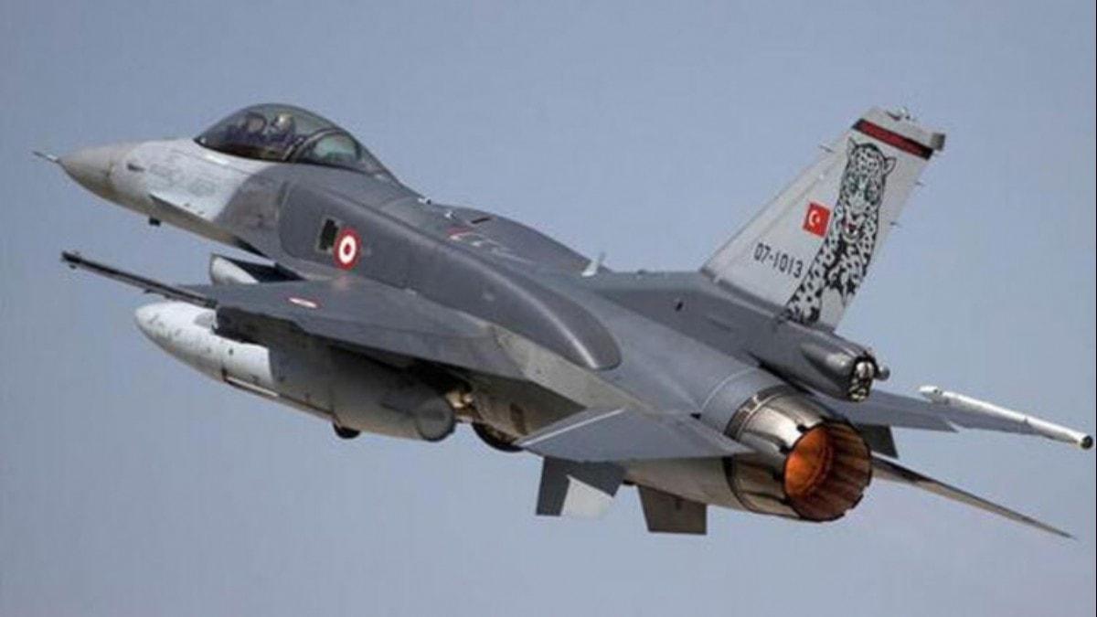 Bakanlk duyurdu! F-16'lar Suriye'de utu