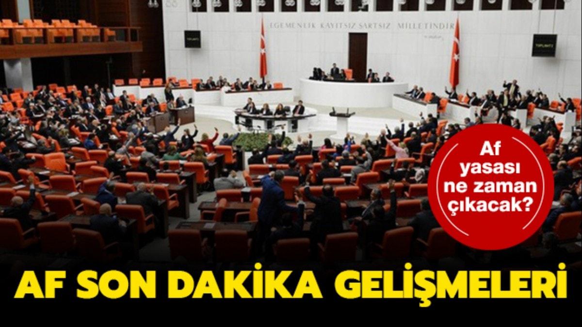 Af yasasnda son durum nedir"