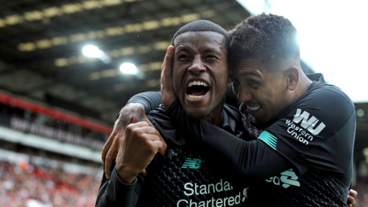 Liverpool, Sheffield United' deplasmanda 1-0 yenerek tarihinin en iyi sezon aln yapt