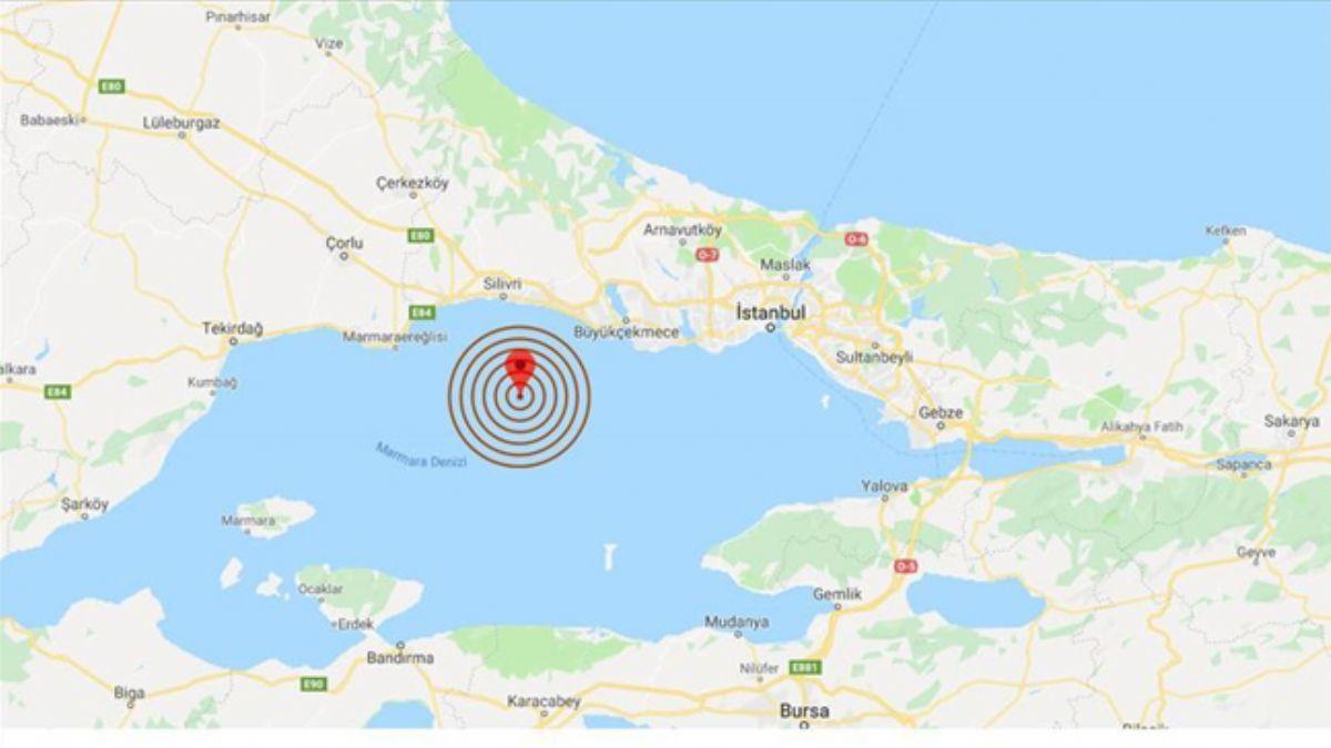 Son dakika: Merkez ss yine Silivri! Korkutan deprem