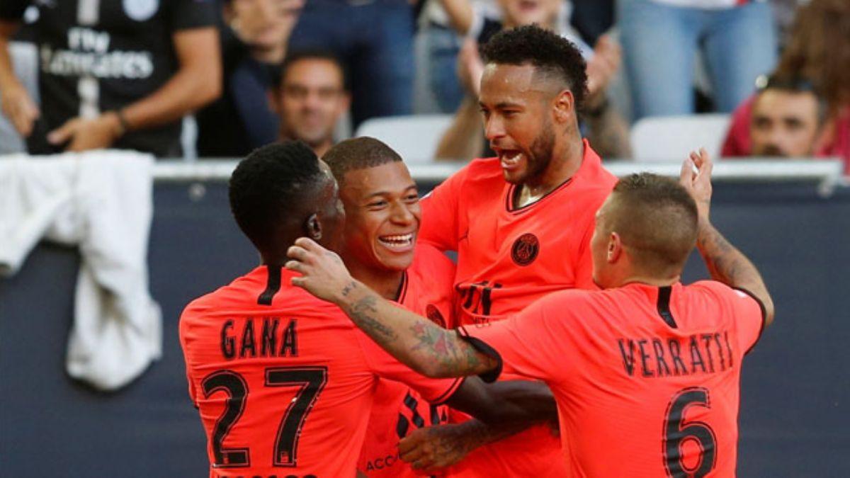 Neymar PSG'ye  puan getirdi