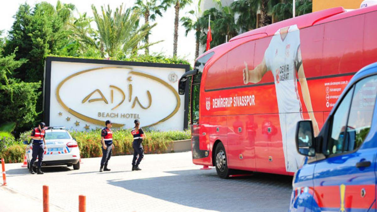 Sivasspor da Adin Beach Hotel'i tercih etti!