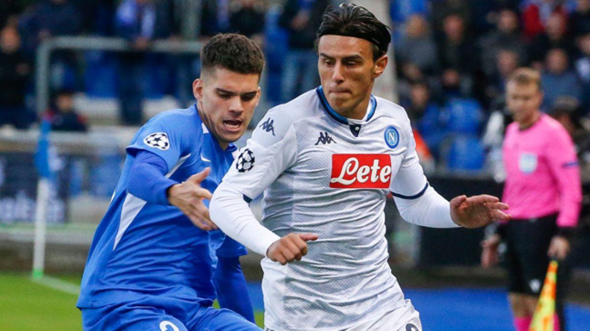 Napoli, 3 topunun direkten dnd mata deplasmanda Genk ile 0-0 berabere kald