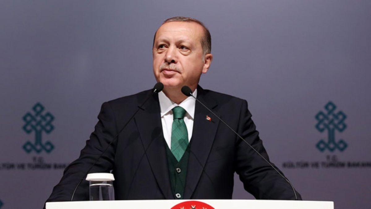 Cumhurbakan Erdoan'dan Etnospor Kltr Festivali paylam