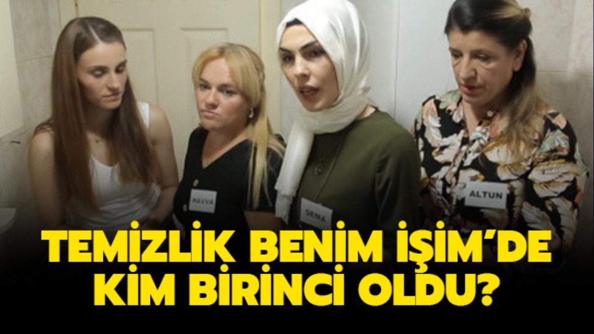 Temizlik Benim im'de birinci belli oldu!