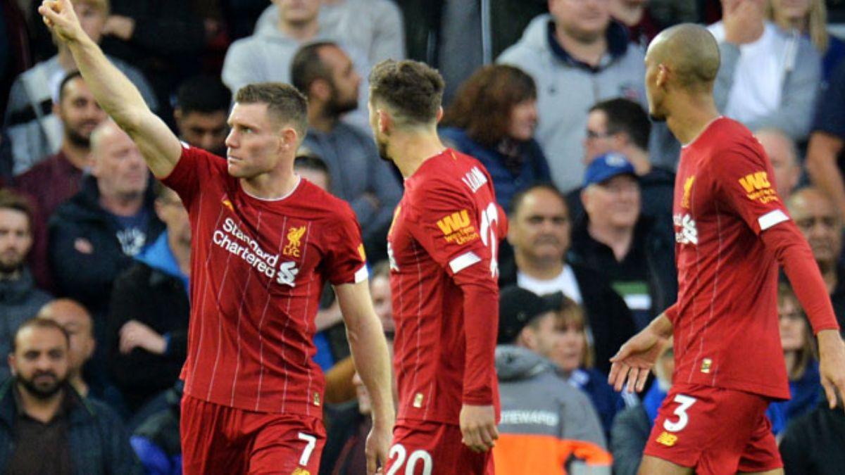 Liverpool, uzatmalarda bulduu golle  puana ulat