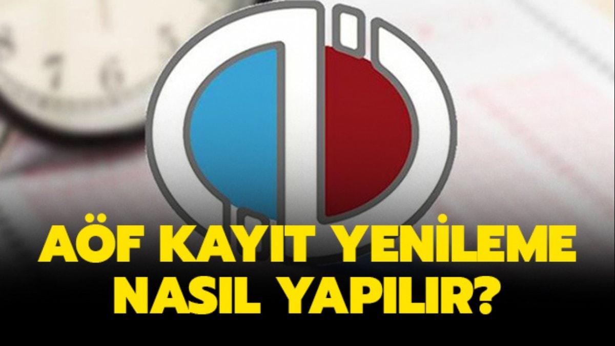 AF kayt yenileme tarihleri ne zaman"