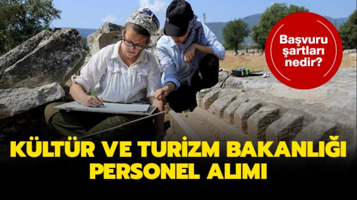 Kltr ve Turizm Bakanl personel alm bavurular 2019 ne zaman sona eriyor" 