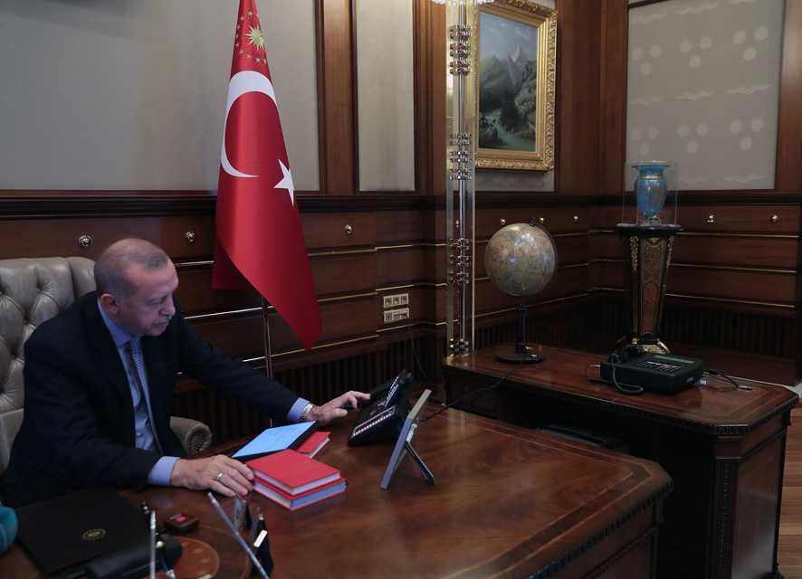 Başkan Erdoğan'ın harekat emrini verdiği an...