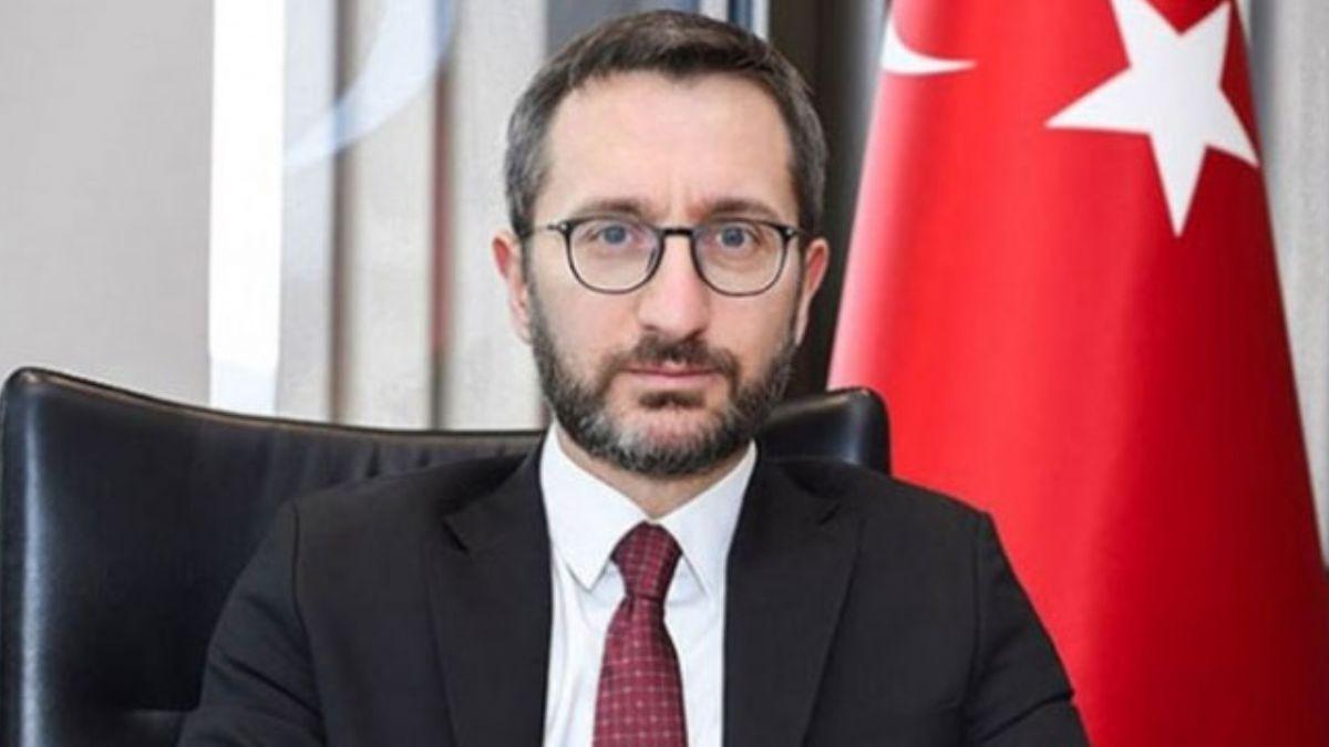 letiim Bakan Fahrettin Altun: Dnya, Trkiye'nin hazrlad plan desteklemeli