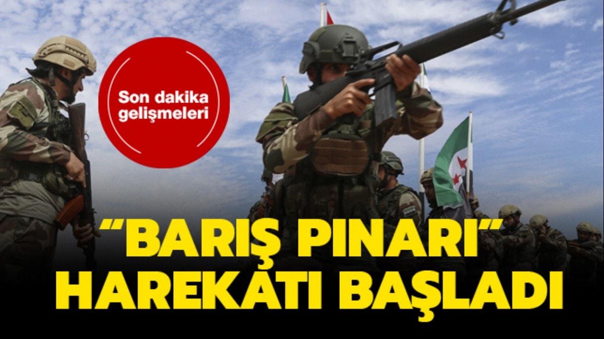 Bar Pnar Harekat nedir" 9 Ekim Suriye operasyonu Bar Pnar Harekat son dakika balad! 