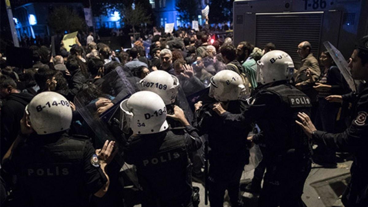 Ankara'da, 'Bar Pnar Harekat'n protesto eden HDP'liler gzaltna alnd