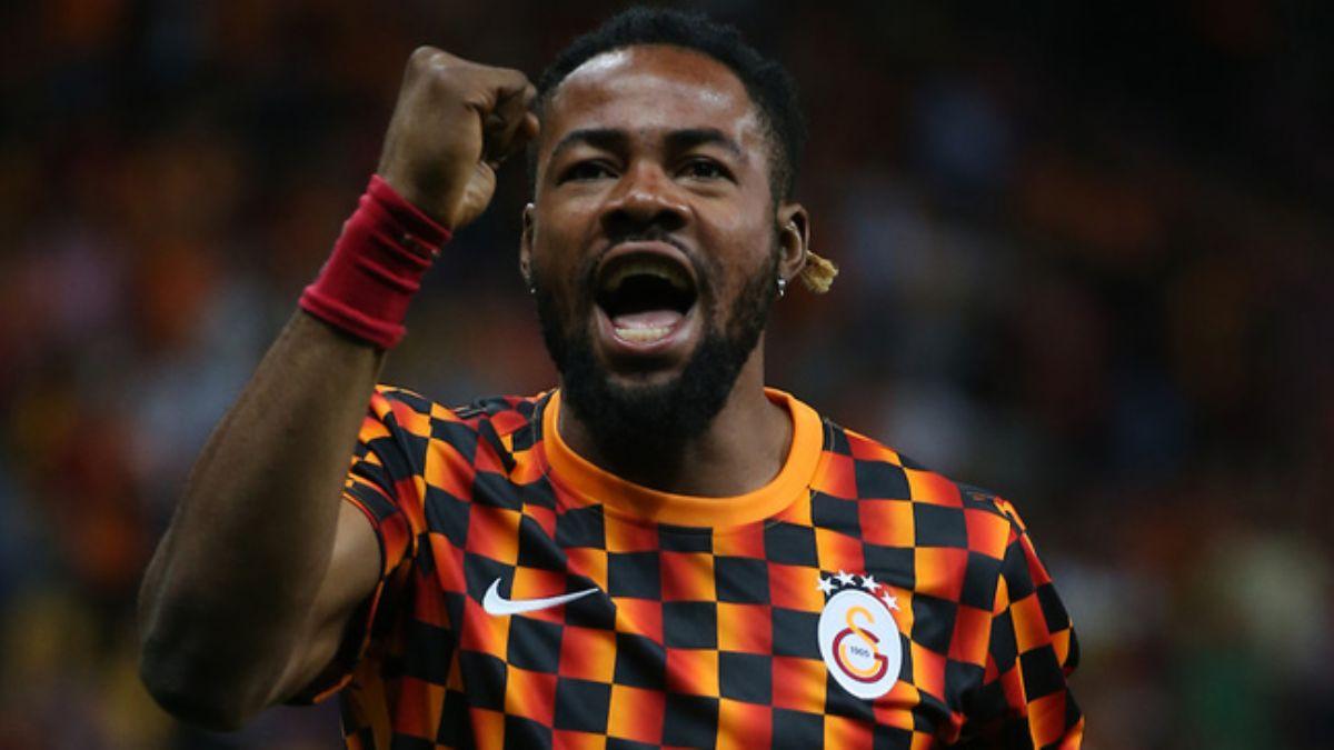 Galatasaray'da Christian Luyindama sevinci yaanyor