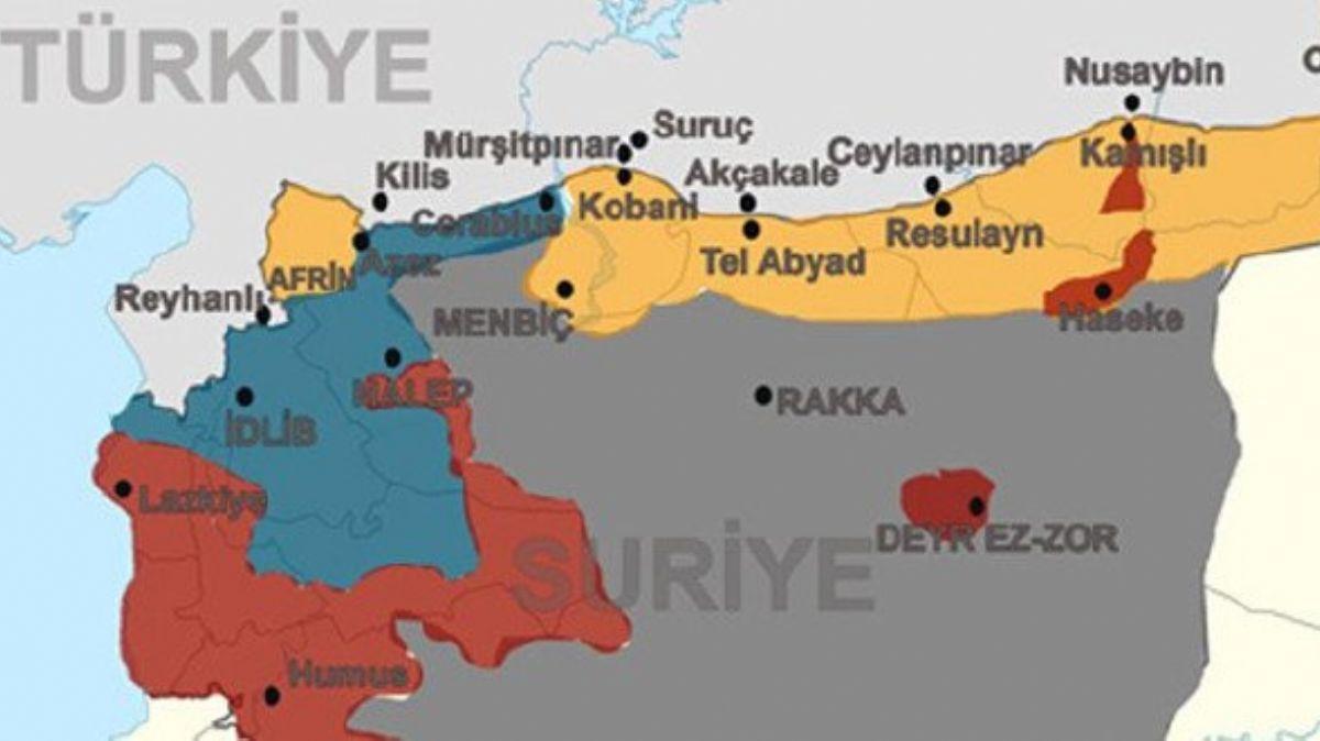  Kaml nerede, hangi blgede" Suriye Kaml haritas sizlerle
