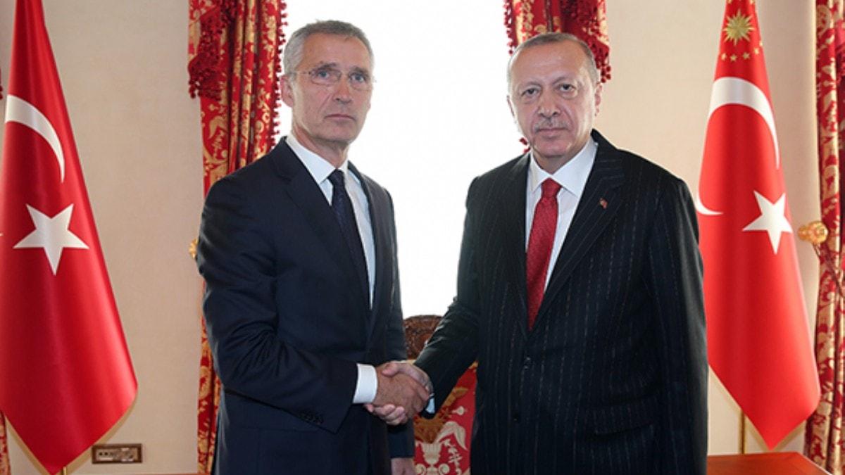 Erdoan'n Stoltenberg'i kabul sona erdi