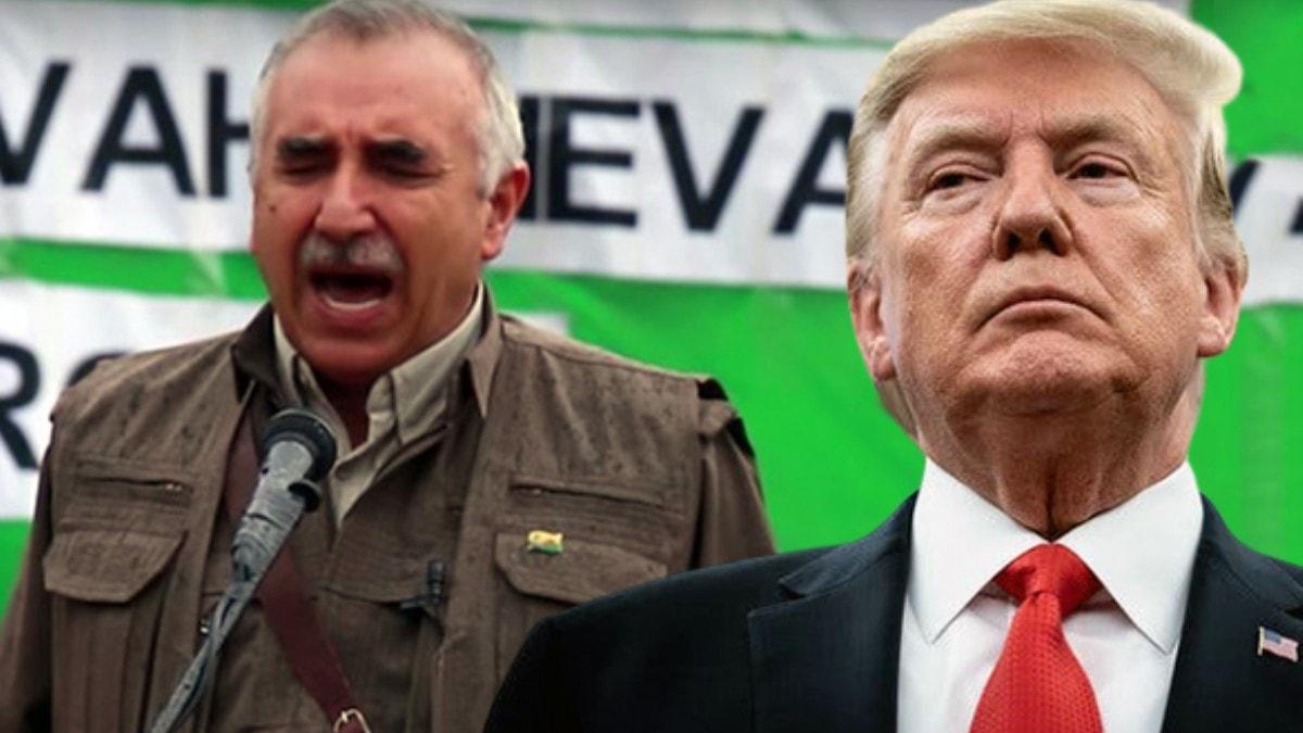 PKK / YPG'yi lm korkusu sard! Karaylan Trump' hedef tahtasna koydu