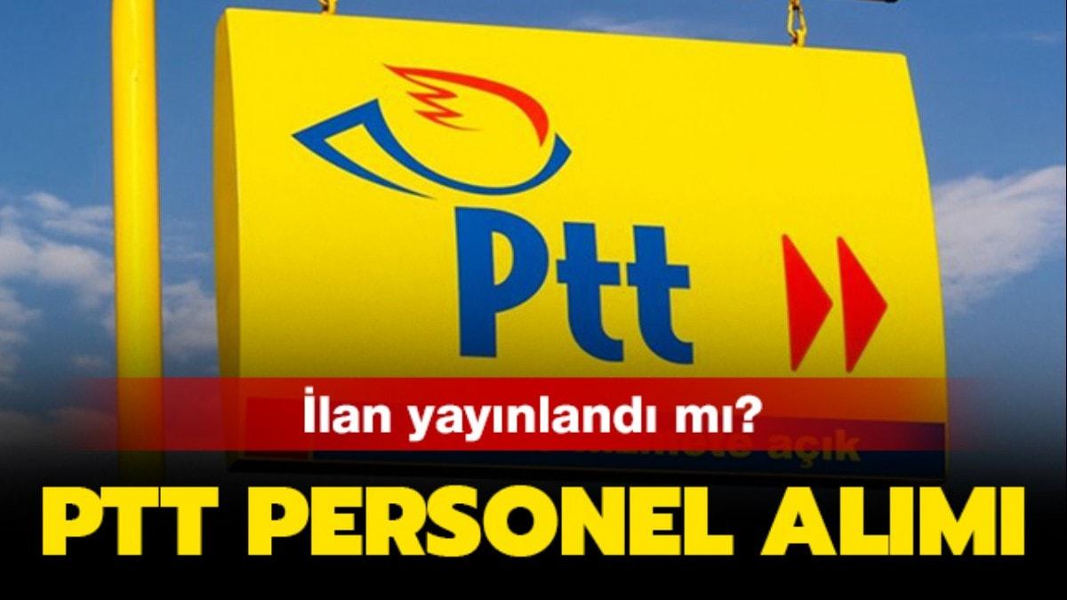 PTT personel alm ilan 2019 yaynland m" 
