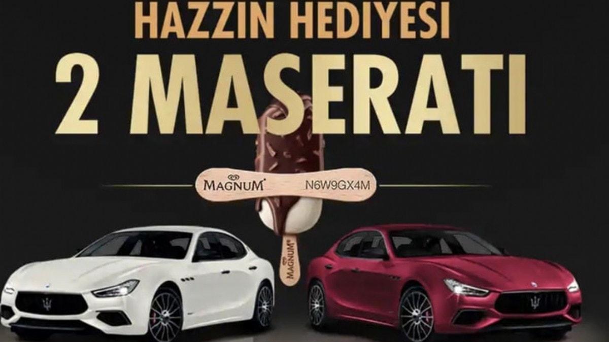 Magnum Maserati Ghibli çekilişi sonuçları açıklandı mı ...