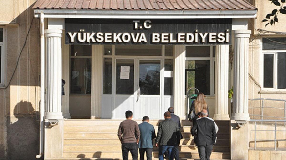 Yksekova Belediyesi'ne operasyon! HDP'li bakan ve yardmcs gzaltna alnd