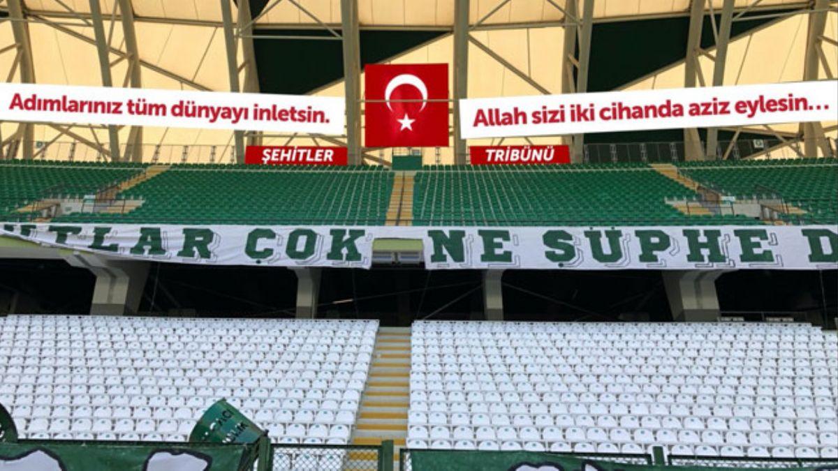 ttifak Holding Konyaspor, stadndaki gney tribnne 'ehitler Tribn' adn verdi