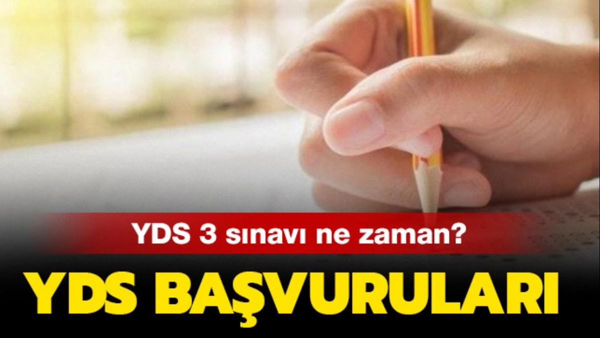 YDS ge bavuru ne zaman yaplacak" 2019 YDS ge bavuru creti ne kadar"