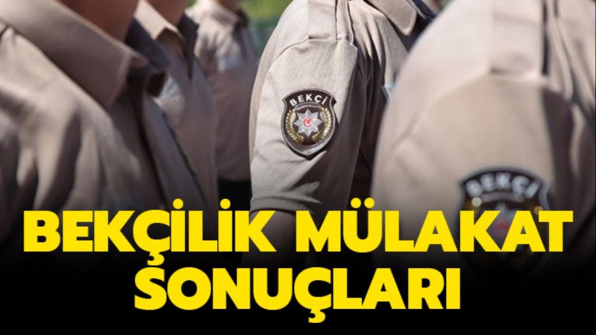 Bekilik mlakat sonular ne zaman, hangi tarihte aklanacak" 