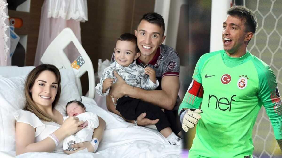 Muslera ikinci kez baba oldu