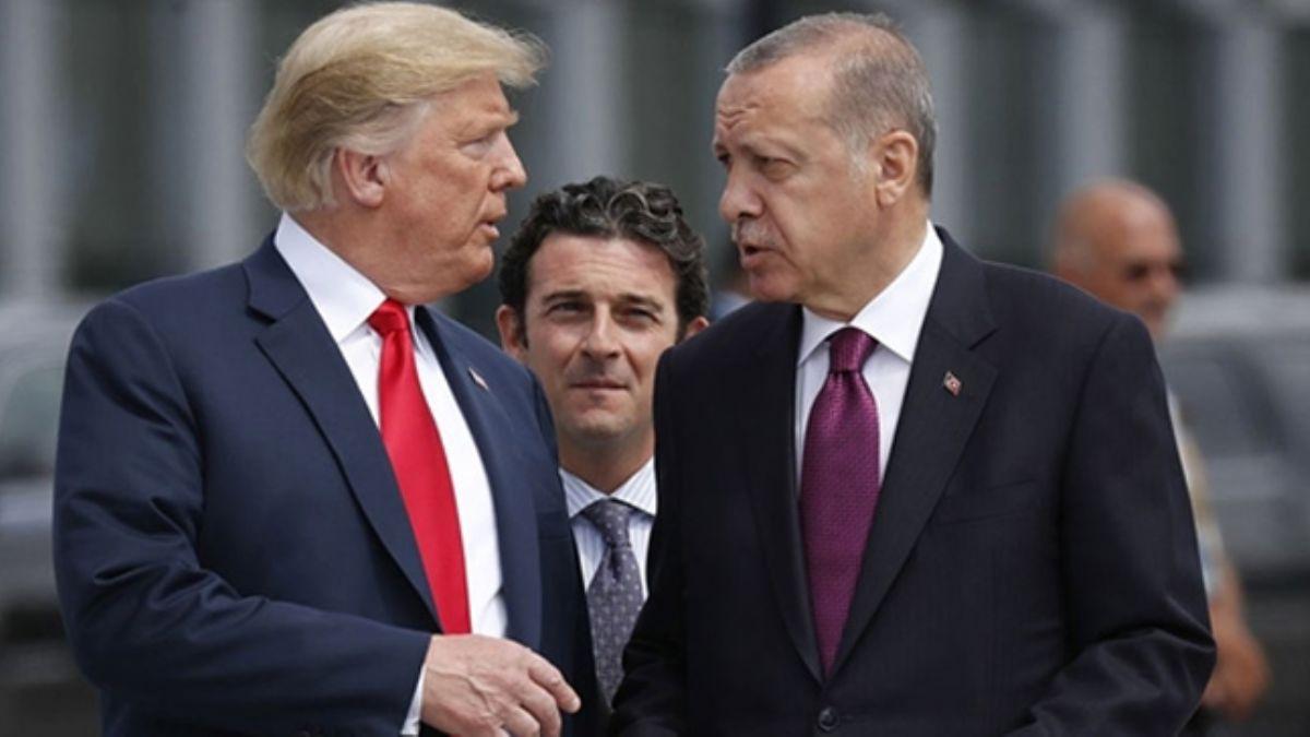 Trump Twitter'dan duyurdu: Bakan Erdoan, bana imha edildiklerini syledi
