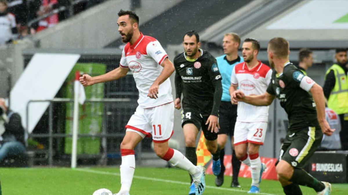 Kaan Ayhan ve Kenan Karaman oynad, Fortuna Dsseldorf tek golle kazand
