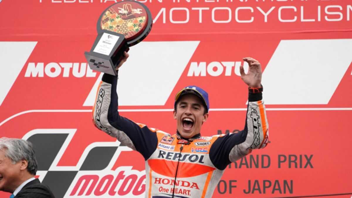 MotoGP'de ampiyonluu garantileyen Marc Marquez, Japonya Grand Prix'sini de kazand