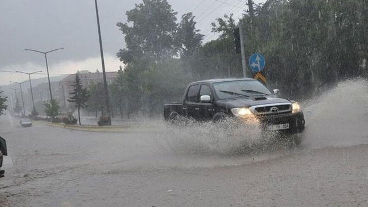 Meteoroloji'den Dou'daki 7 il iin gk grltl saanak uyars 