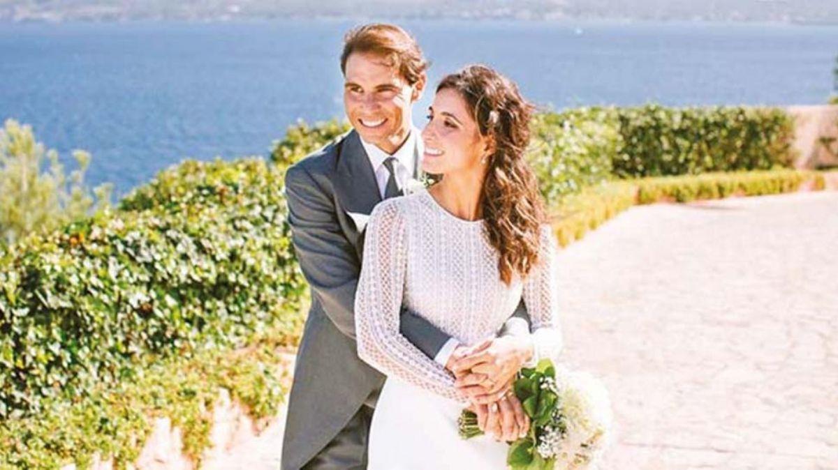 14 yl sonra gelen nikah: Rafael Nadal ve Maria Perello evlendi!