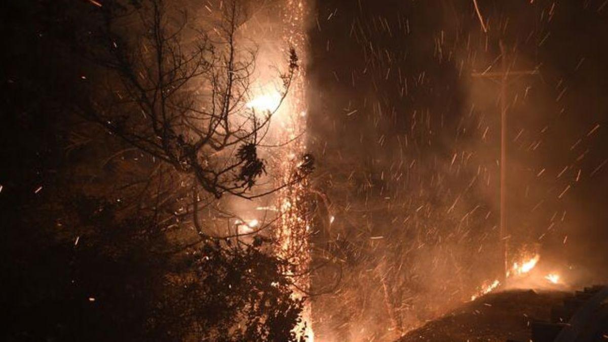 Kaliforniya'daki yangnda binlerce kii tahliye edildi